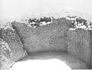 Khan Khernina, detail of flat vault