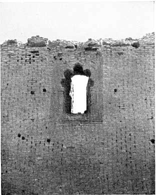Samarra, ruined mosque, window in south wall
