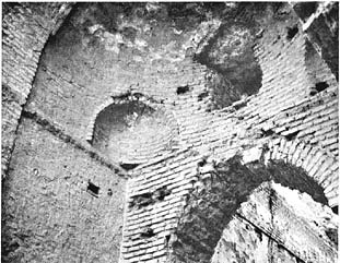 Samarra, Beit el Khalifah, detail of vault of side chamber.