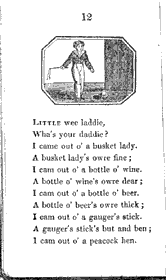Nursery rhyme: Little Wee Laddie