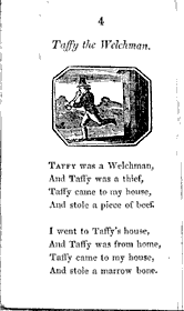 Nursery rhyme: Taffy the Welchman