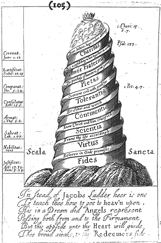An alternative to Jacob's ladder from 'Otia Sacra', p.105