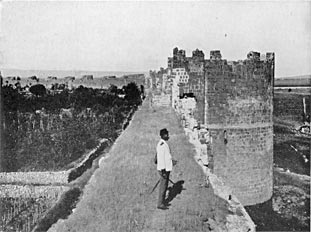 Diyarbekr, Chemin de Ronde, north wall.