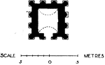 Plan of Ozan, tomb