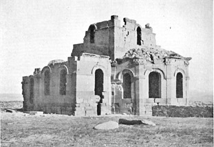 Tomarza, Church of the Panagia from south-east