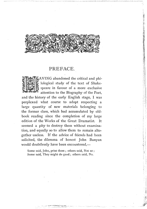 James Halliwell 'Selected Notes upon Shakespeare's Tragedy of Antony and Cleopatra', 1868, page 5, original published size 15cm wide by 20.4cm high.