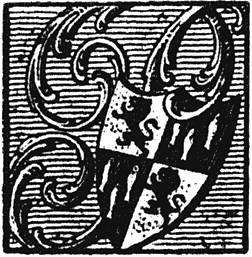 Woodcut for letter 'P', from Lee Priory Press 'Original Poems by William Browne' 1815, page 26, published size 2.13cm wide by 2.18cm high.