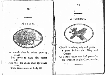Gammer Gurton: Miser & A parrot