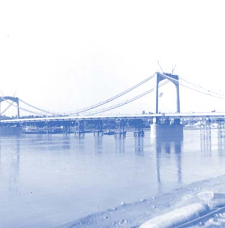 Bridge across the Tigris river, Iraq