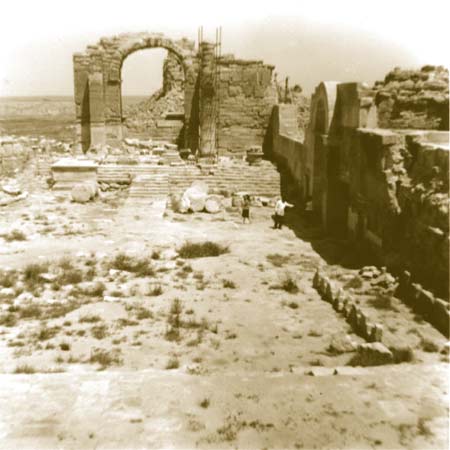 Elukhaider, palace in the desert, Iraq